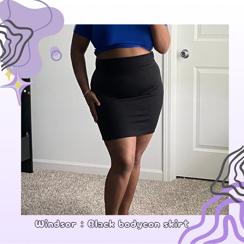💜30% off sale💜 Windsor | Black bodycon skirt